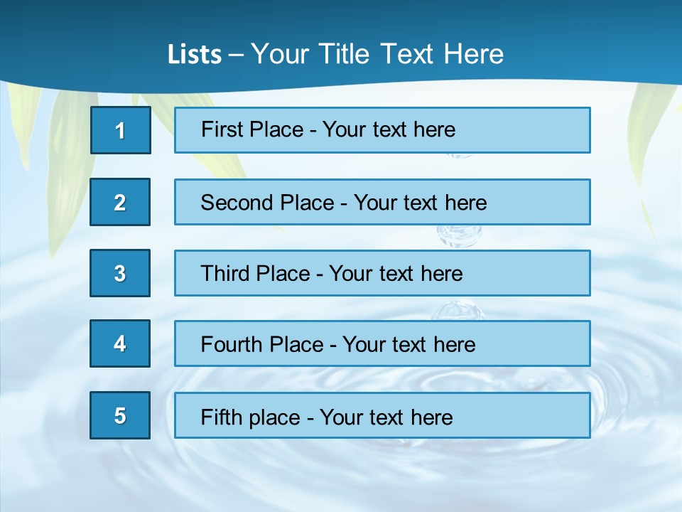 Beautiful Decoration Sky PowerPoint Template