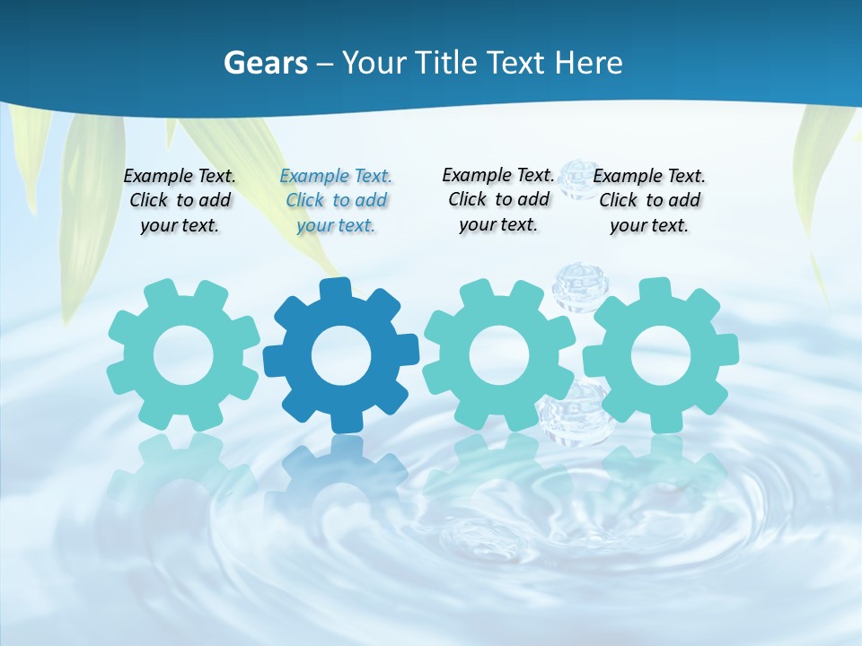 Beautiful Decoration Sky PowerPoint Template