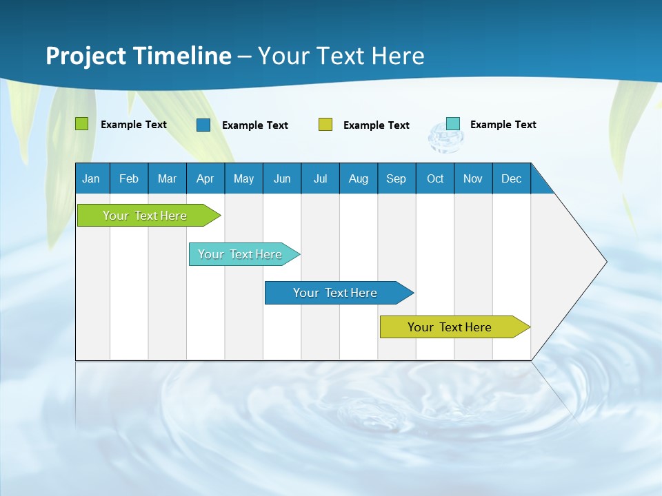 Beautiful Decoration Sky PowerPoint Template