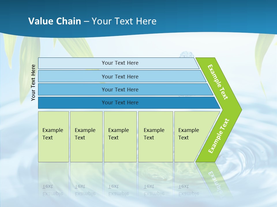 Beautiful Decoration Sky PowerPoint Template