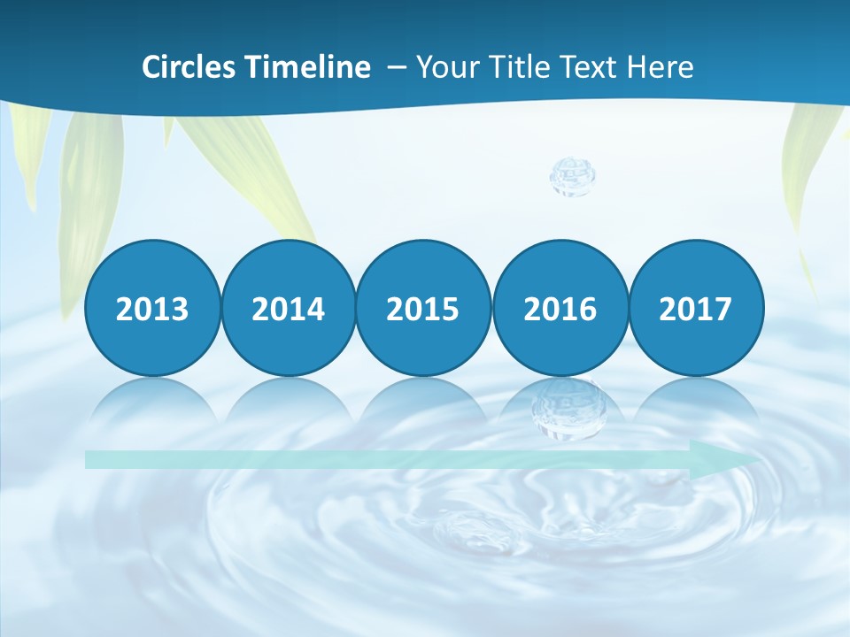 Beautiful Decoration Sky PowerPoint Template