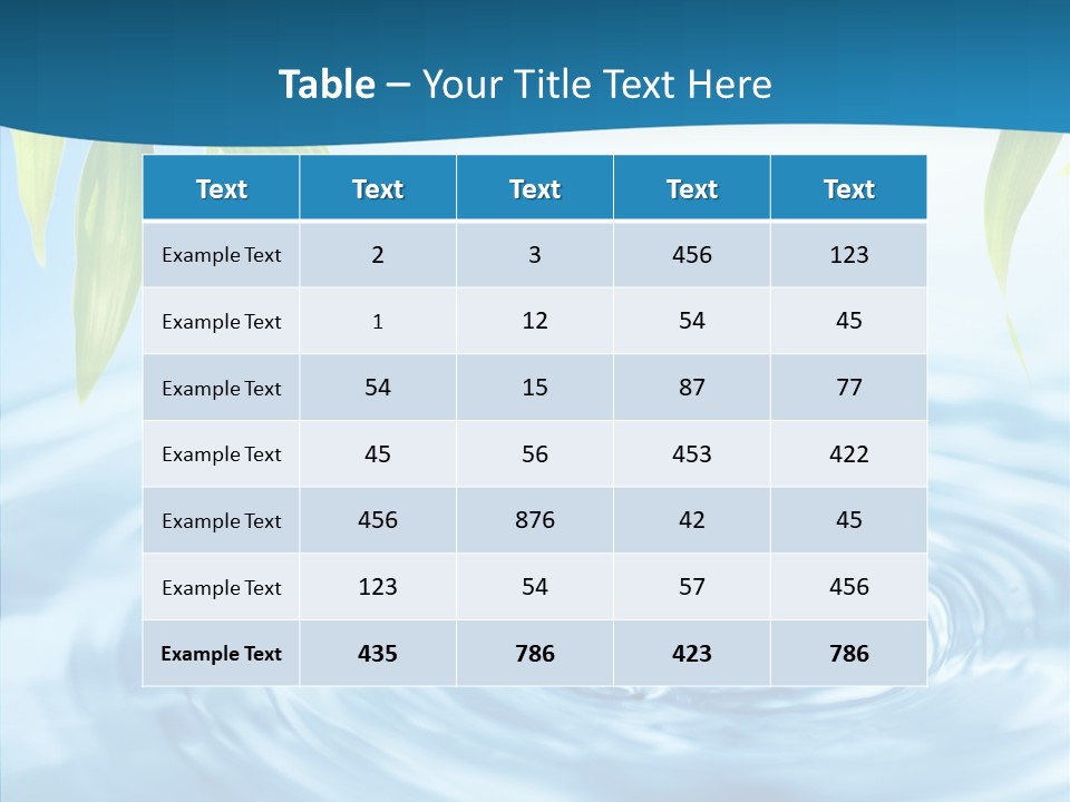 Beautiful Decoration Sky PowerPoint Template