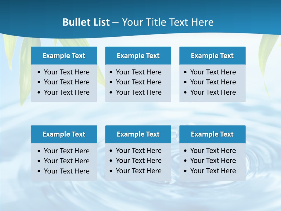 Beautiful Decoration Sky PowerPoint Template
