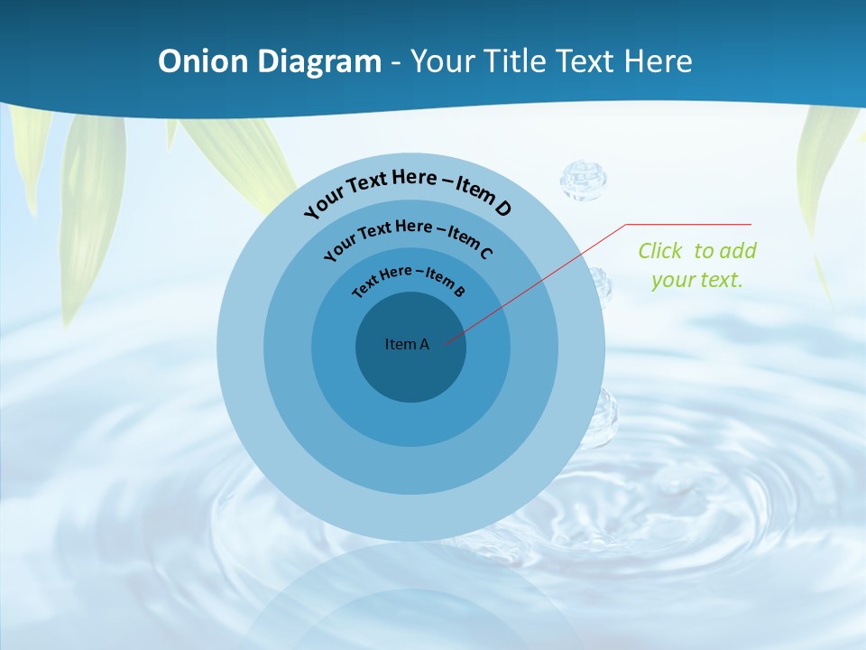 Beautiful Decoration Sky PowerPoint Template