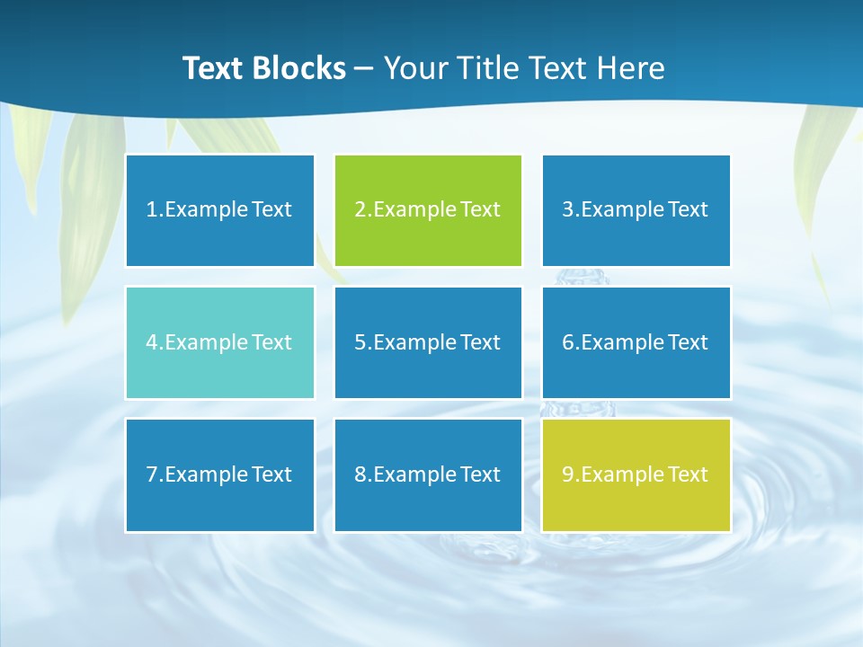 Beautiful Decoration Sky PowerPoint Template