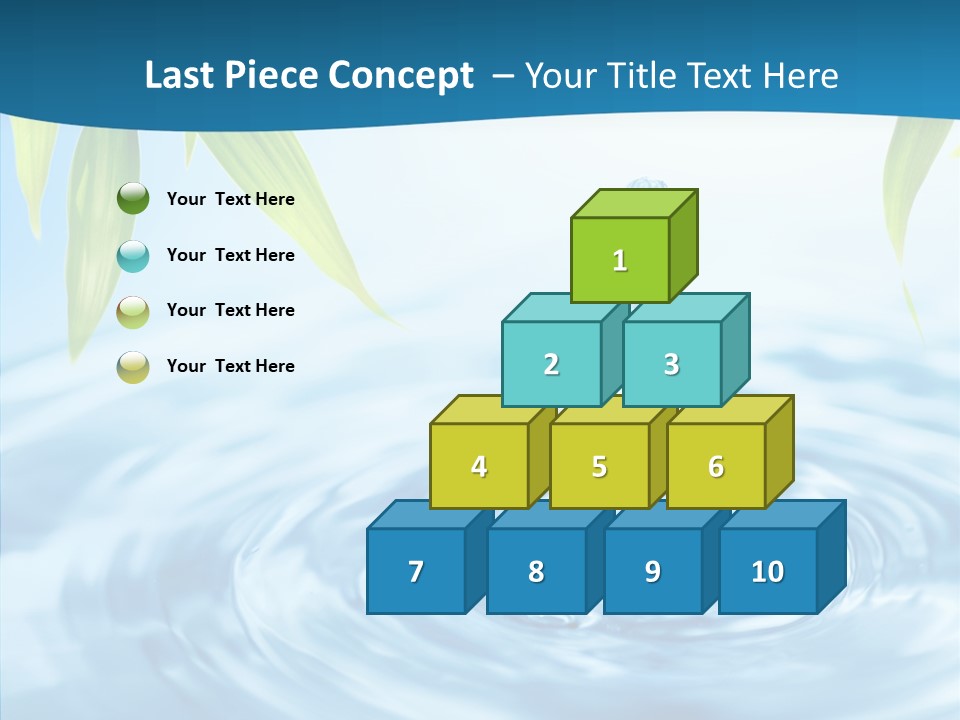 Beautiful Decoration Sky PowerPoint Template