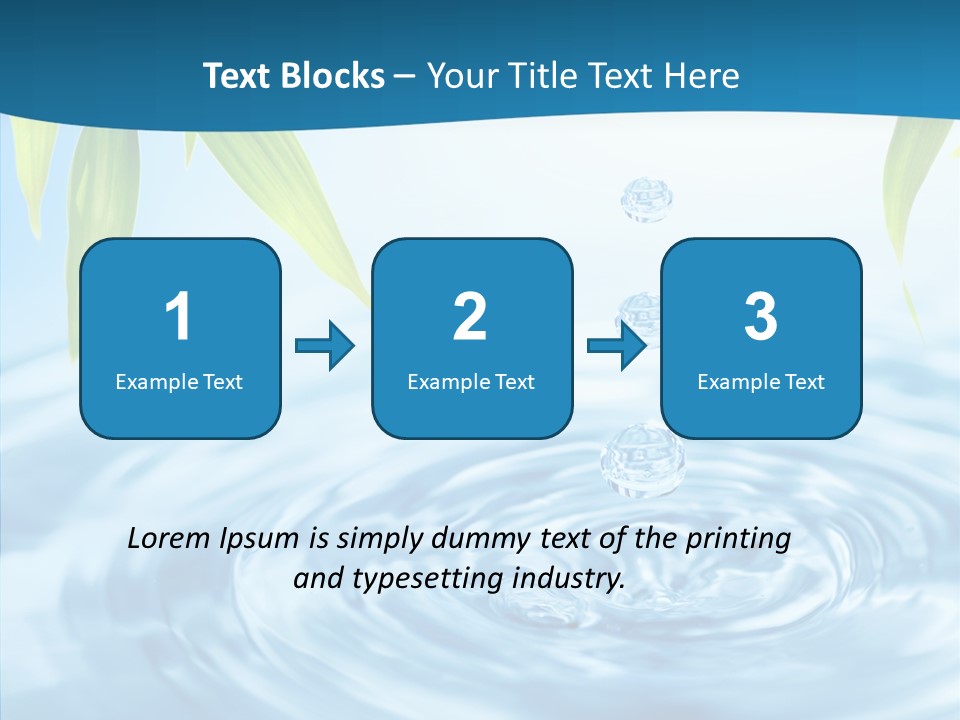 Beautiful Decoration Sky PowerPoint Template