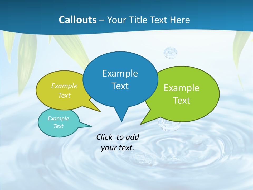 Beautiful Decoration Sky PowerPoint Template