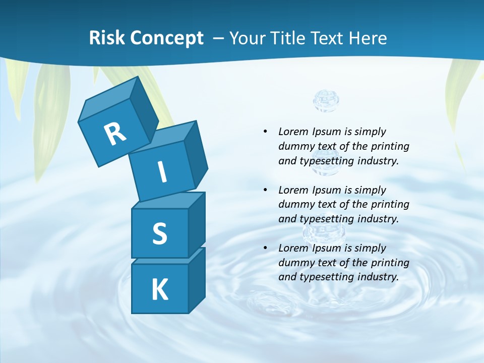 Beautiful Decoration Sky PowerPoint Template