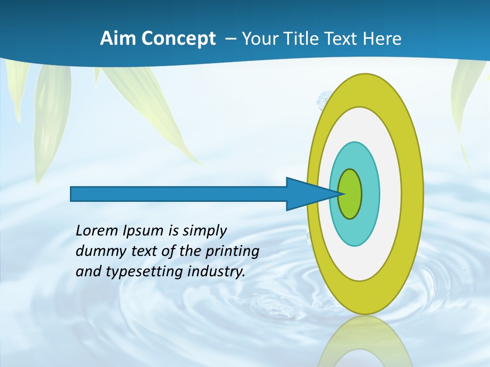 Beautiful Decoration Sky PowerPoint Template