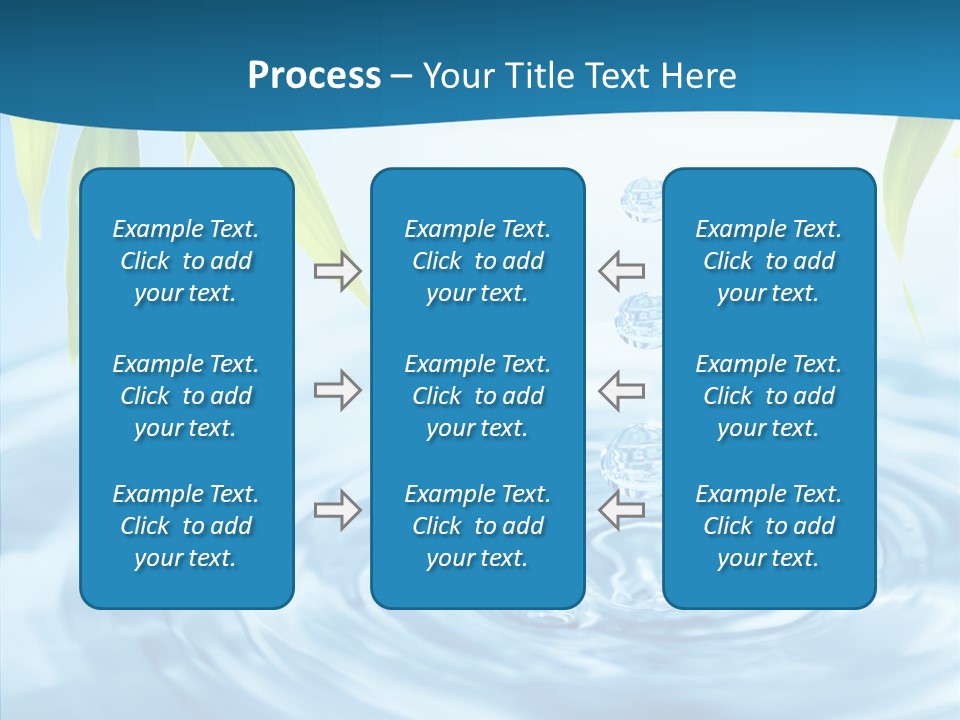 Beautiful Decoration Sky PowerPoint Template