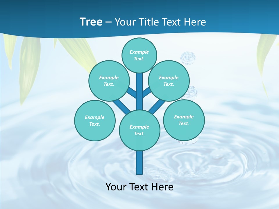 Beautiful Decoration Sky PowerPoint Template