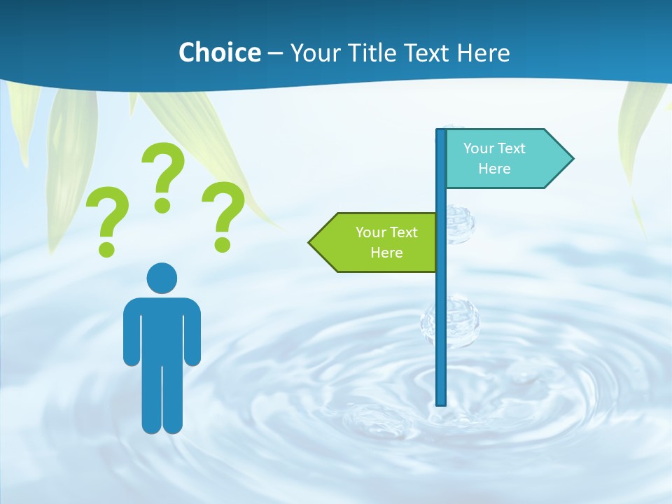 Beautiful Decoration Sky PowerPoint Template