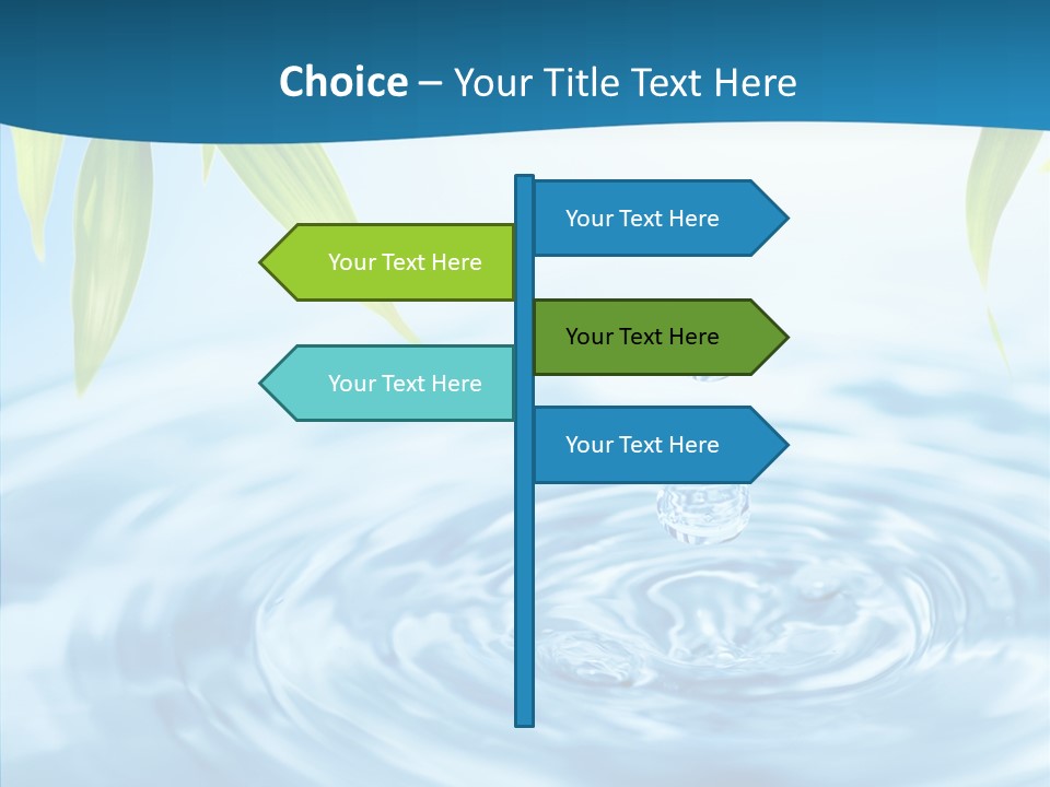 Beautiful Decoration Sky PowerPoint Template