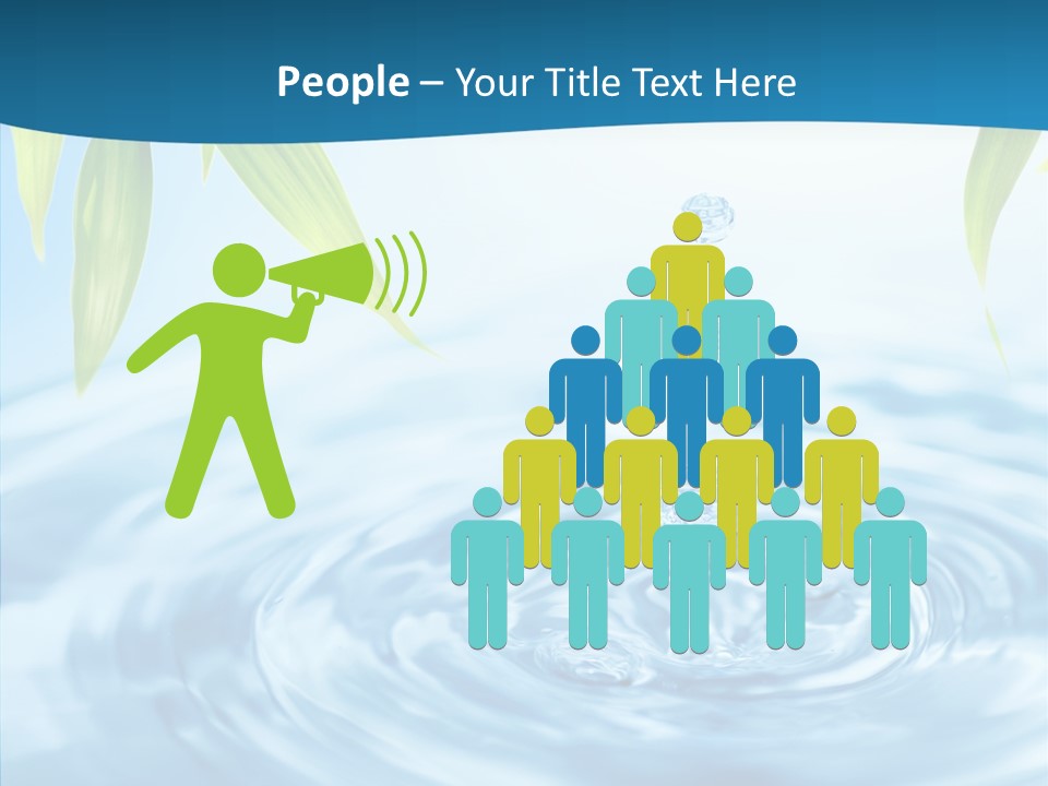 Beautiful Decoration Sky PowerPoint Template