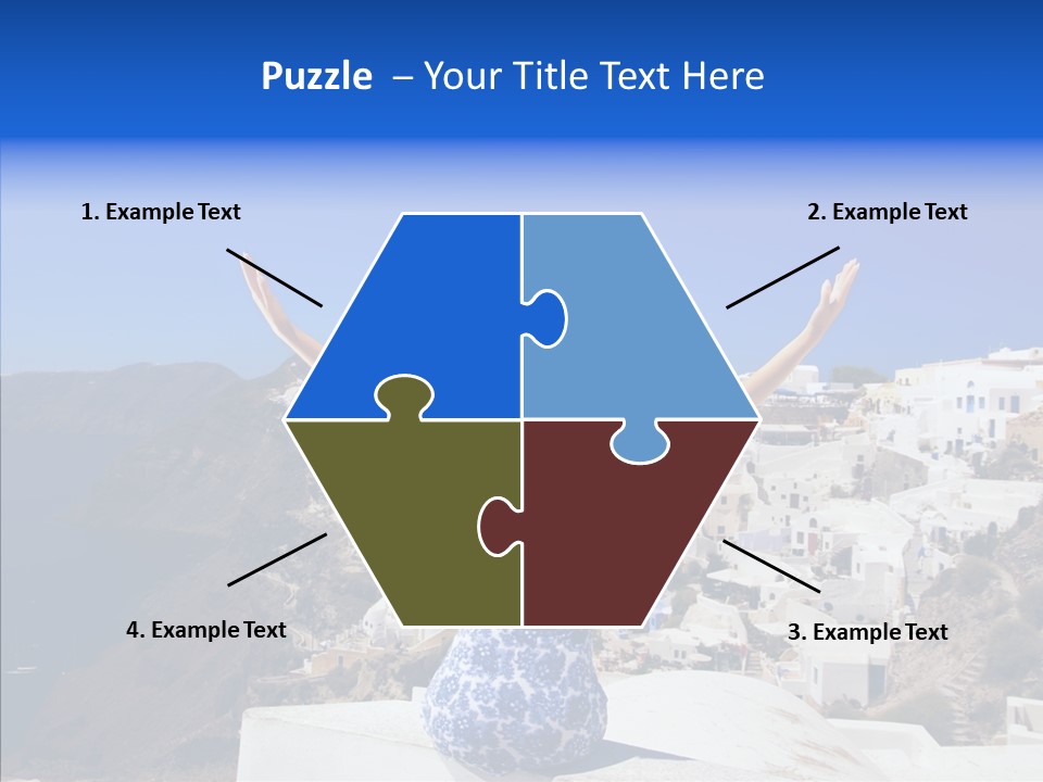 Sunshine Positive Travel PowerPoint Template