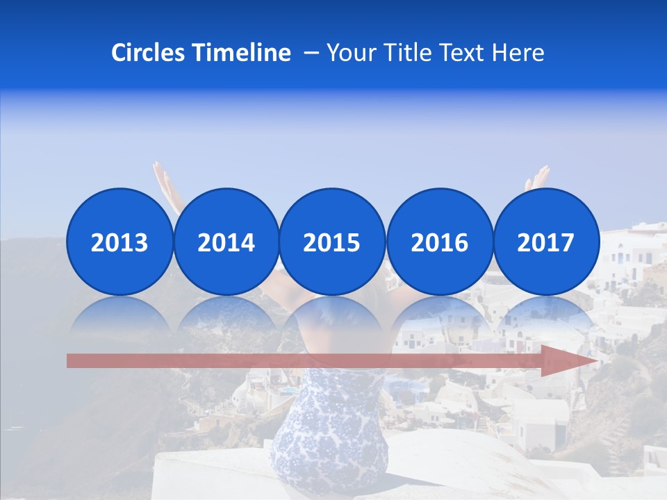 Sunshine Positive Travel PowerPoint Template