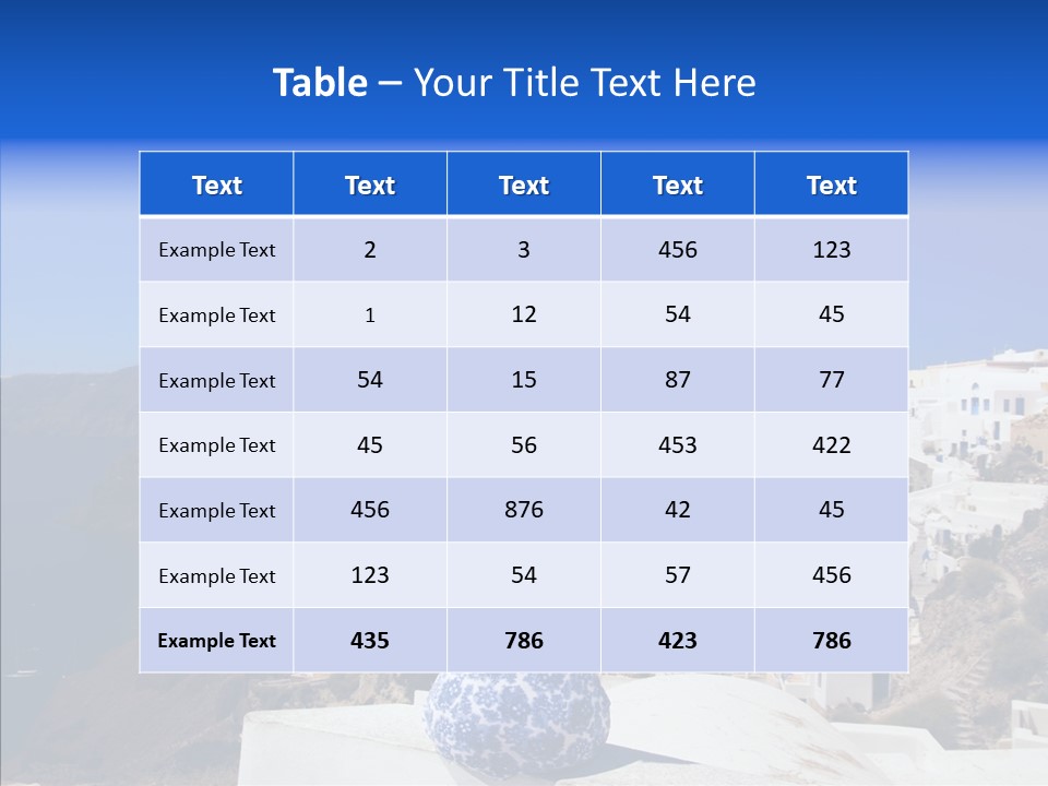 Sunshine Positive Travel PowerPoint Template
