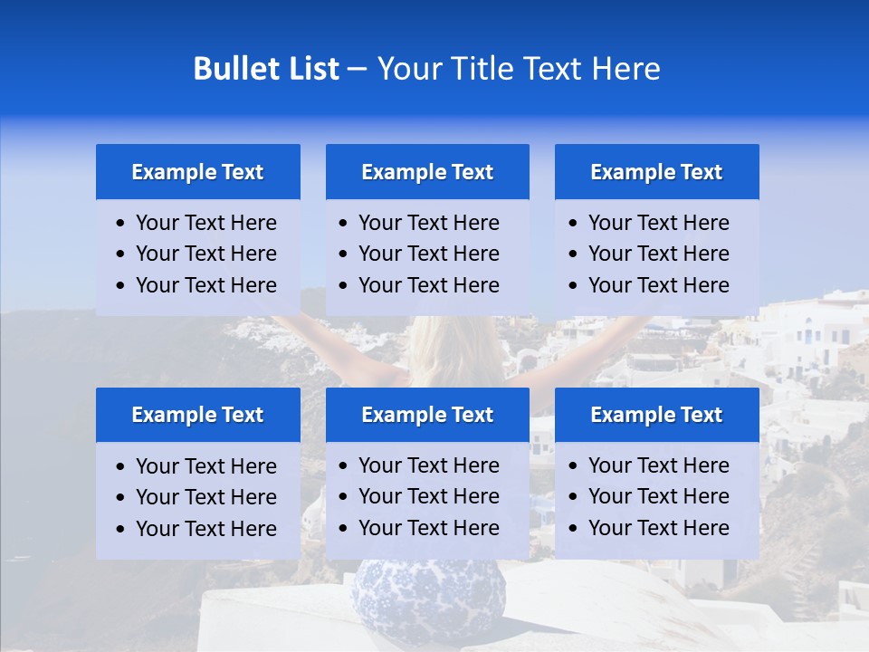 Sunshine Positive Travel PowerPoint Template