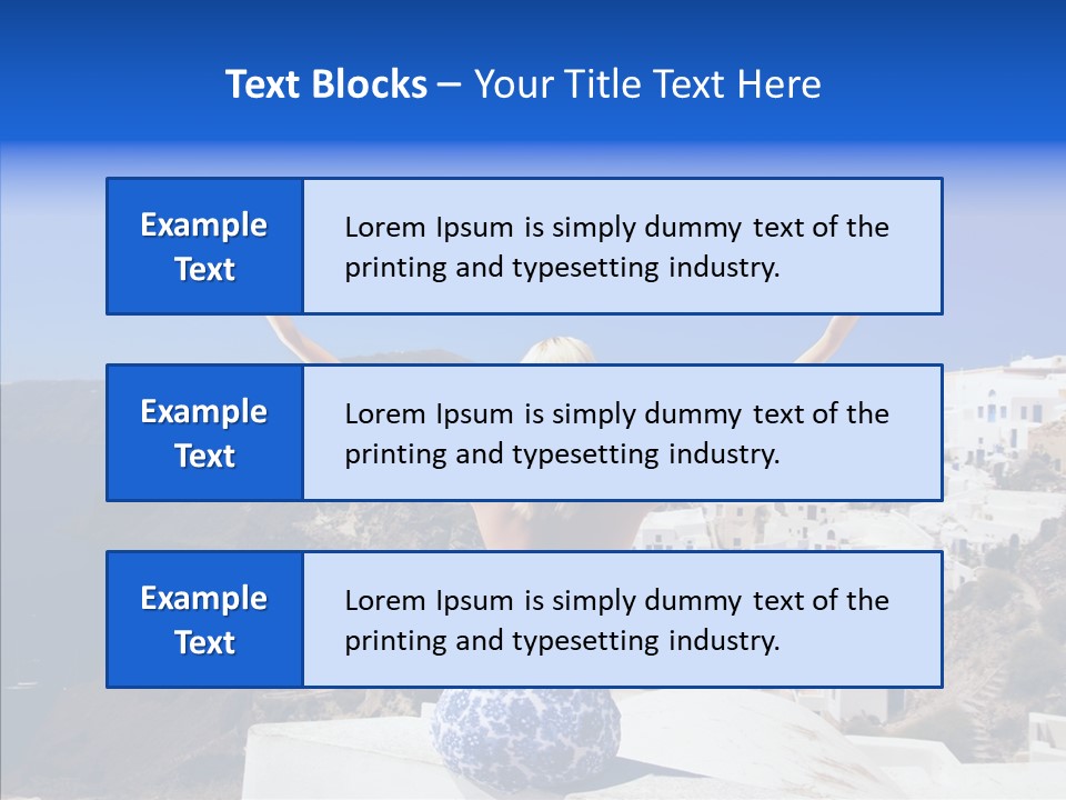 Sunshine Positive Travel PowerPoint Template