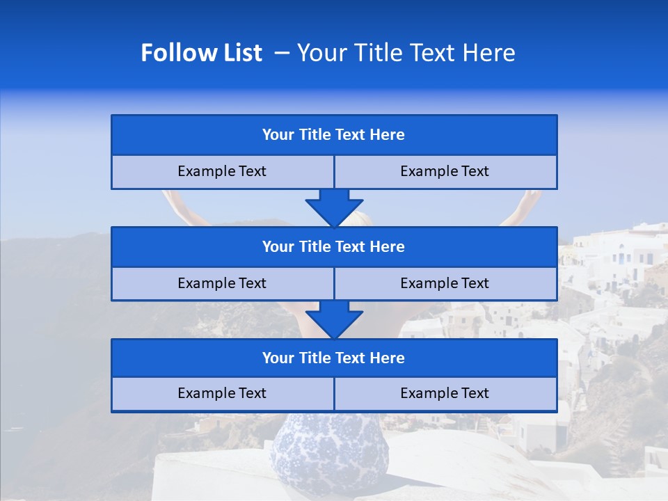 Sunshine Positive Travel PowerPoint Template