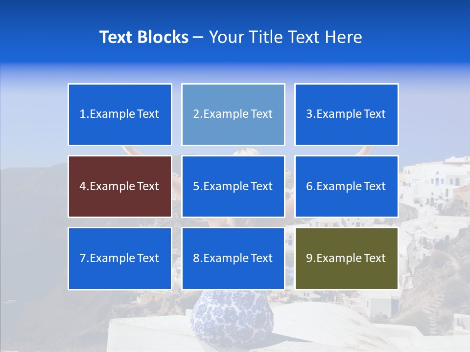 Sunshine Positive Travel PowerPoint Template
