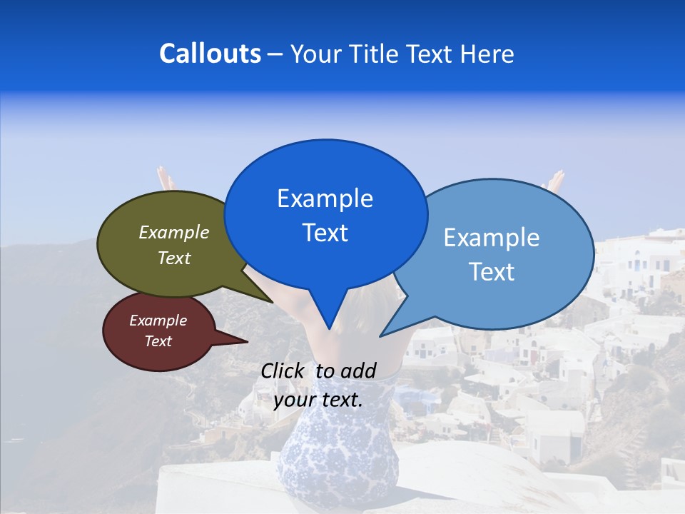 Sunshine Positive Travel PowerPoint Template