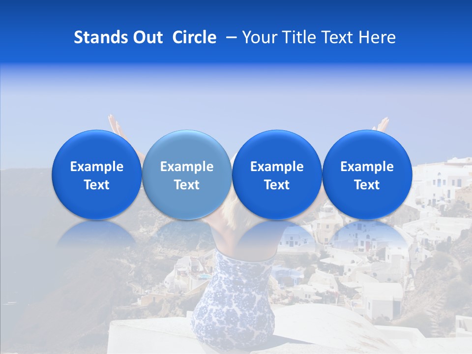 Sunshine Positive Travel PowerPoint Template