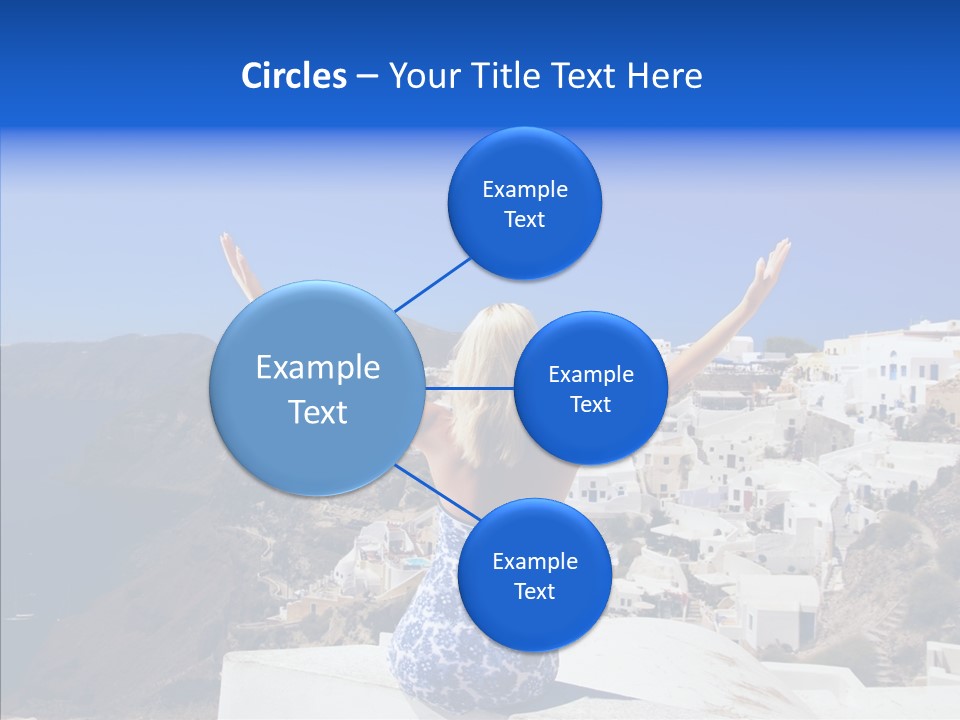 Sunshine Positive Travel PowerPoint Template