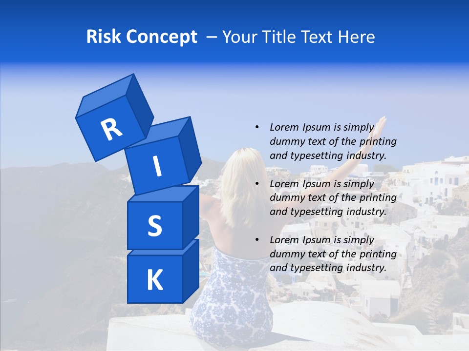 Sunshine Positive Travel PowerPoint Template