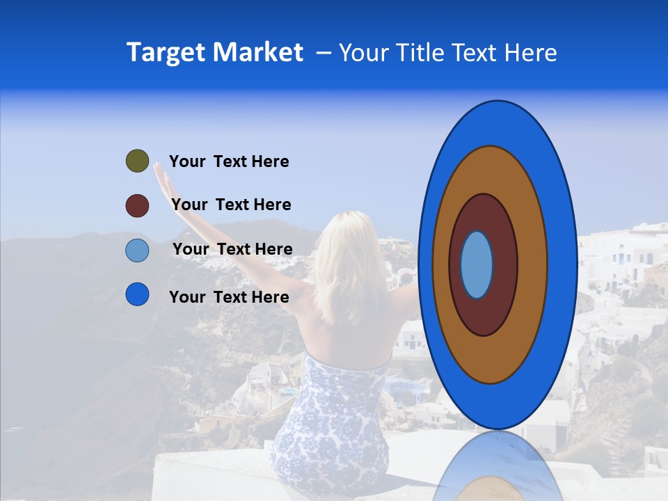 Sunshine Positive Travel PowerPoint Template