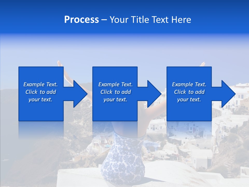 Sunshine Positive Travel PowerPoint Template