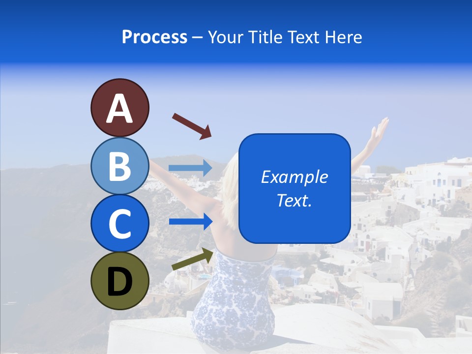 Sunshine Positive Travel PowerPoint Template