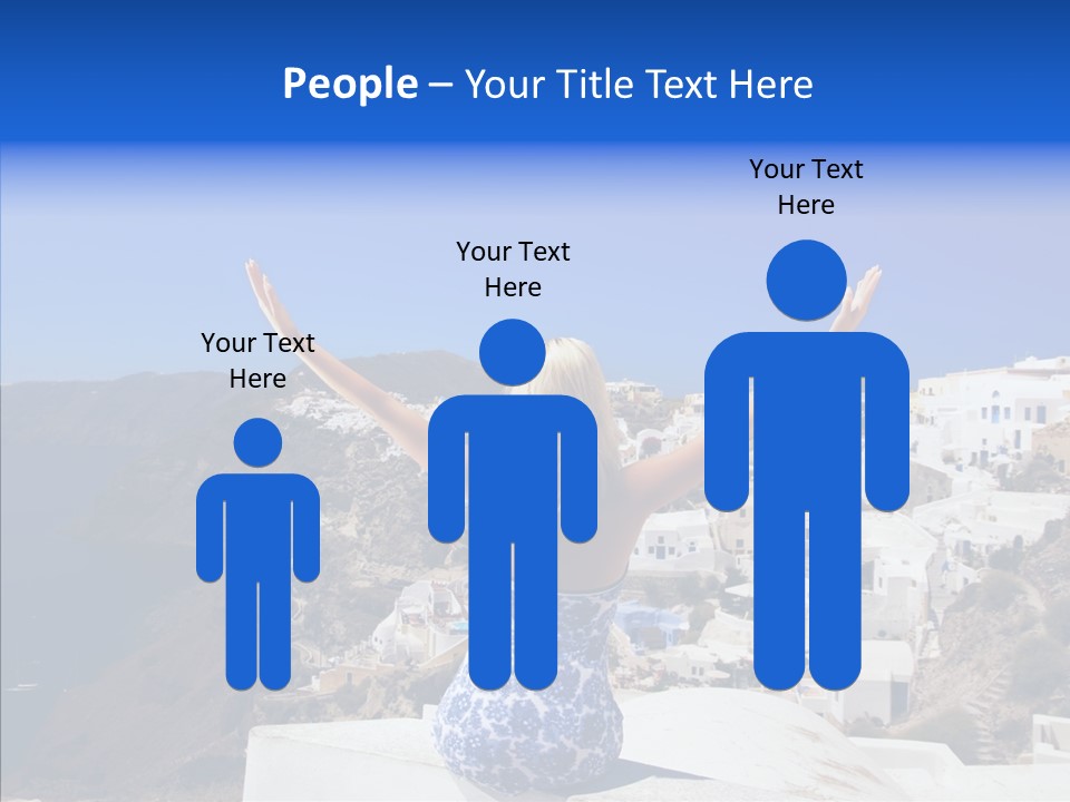 Sunshine Positive Travel PowerPoint Template