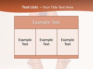 Lifestyle Skin Panties PowerPoint Template