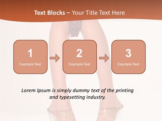 Lifestyle Skin Panties PowerPoint Template