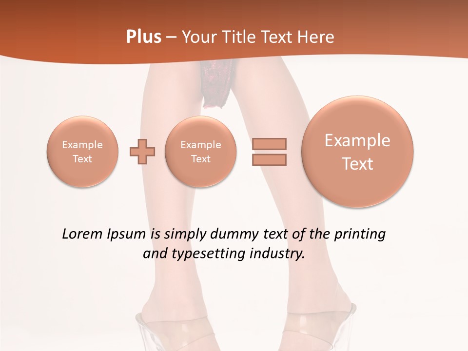 Lifestyle Skin Panties PowerPoint Template