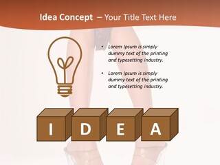 Lifestyle Skin Panties PowerPoint Template