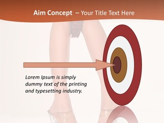 Lifestyle Skin Panties PowerPoint Template