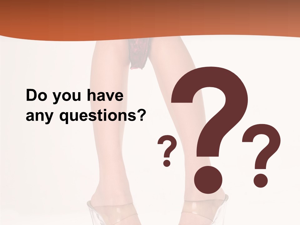 Lifestyle Skin Panties PowerPoint Template