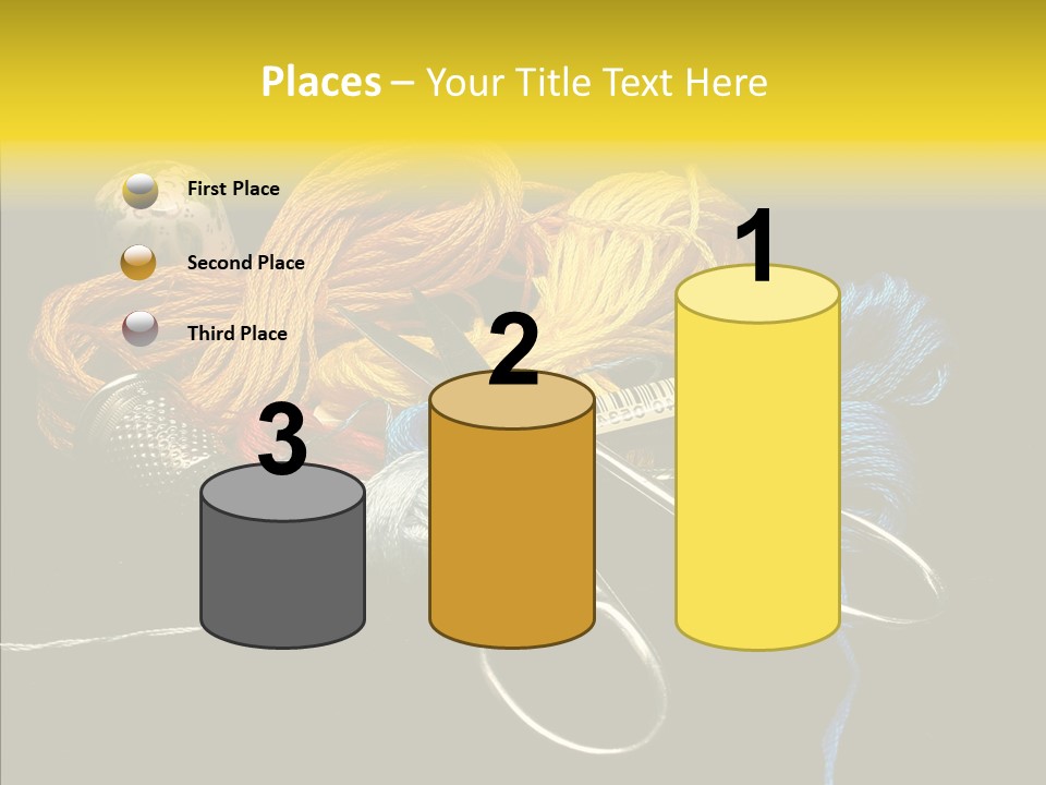 Tool Clothing Tape PowerPoint Template