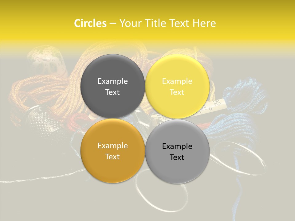 Tool Clothing Tape PowerPoint Template