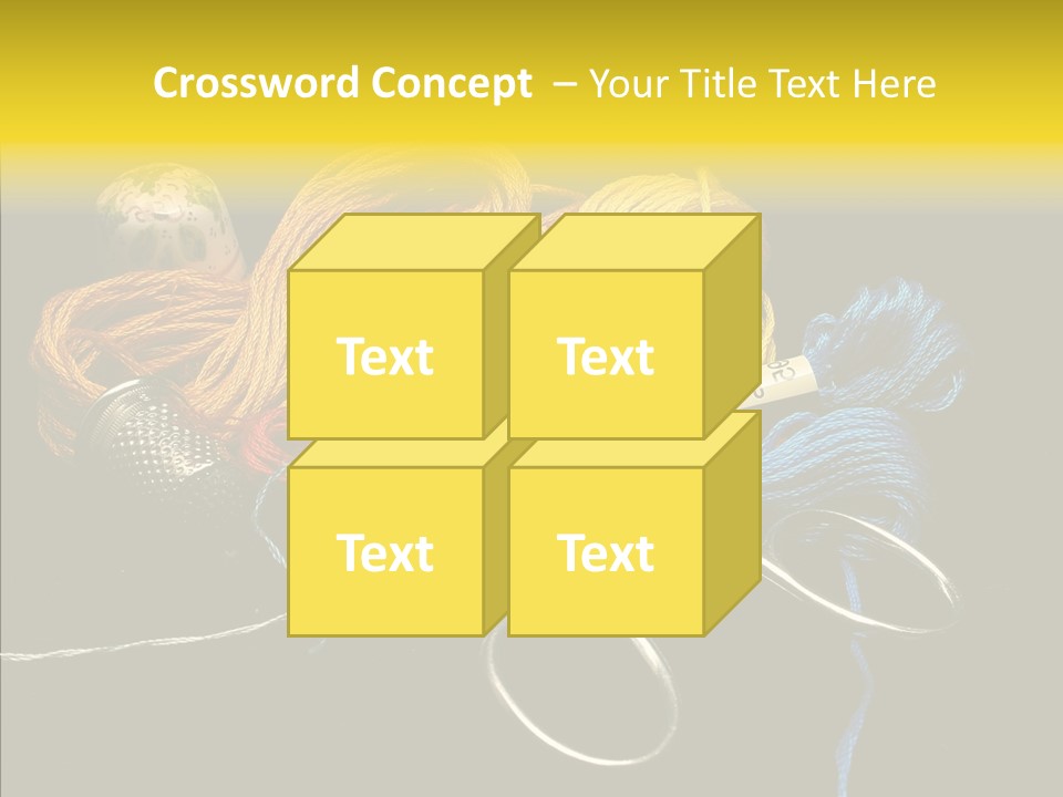 Tool Clothing Tape PowerPoint Template