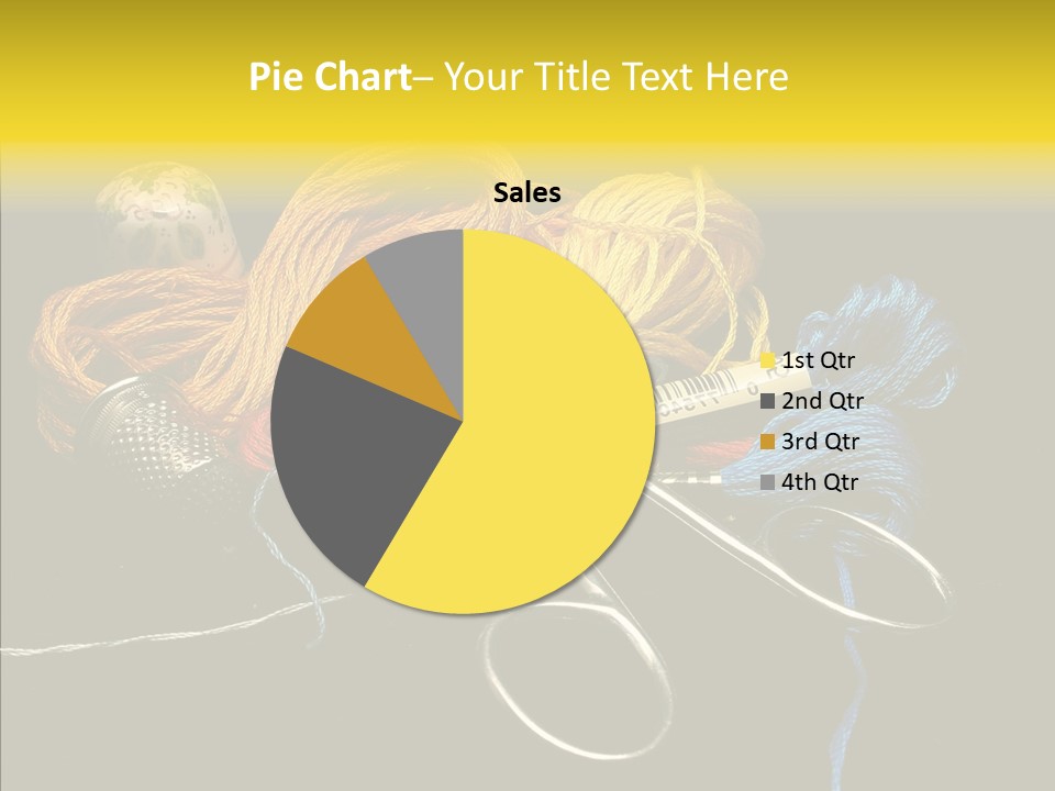 Tool Clothing Tape PowerPoint Template