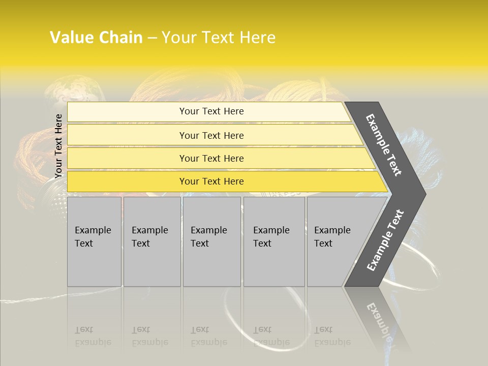 Tool Clothing Tape PowerPoint Template