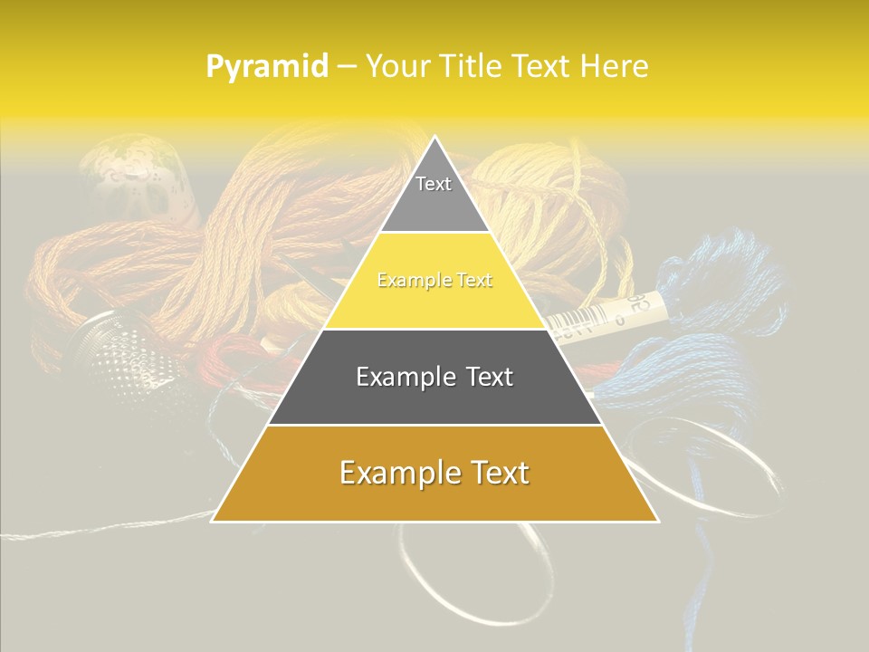 Tool Clothing Tape PowerPoint Template