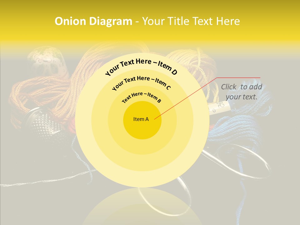 Tool Clothing Tape PowerPoint Template