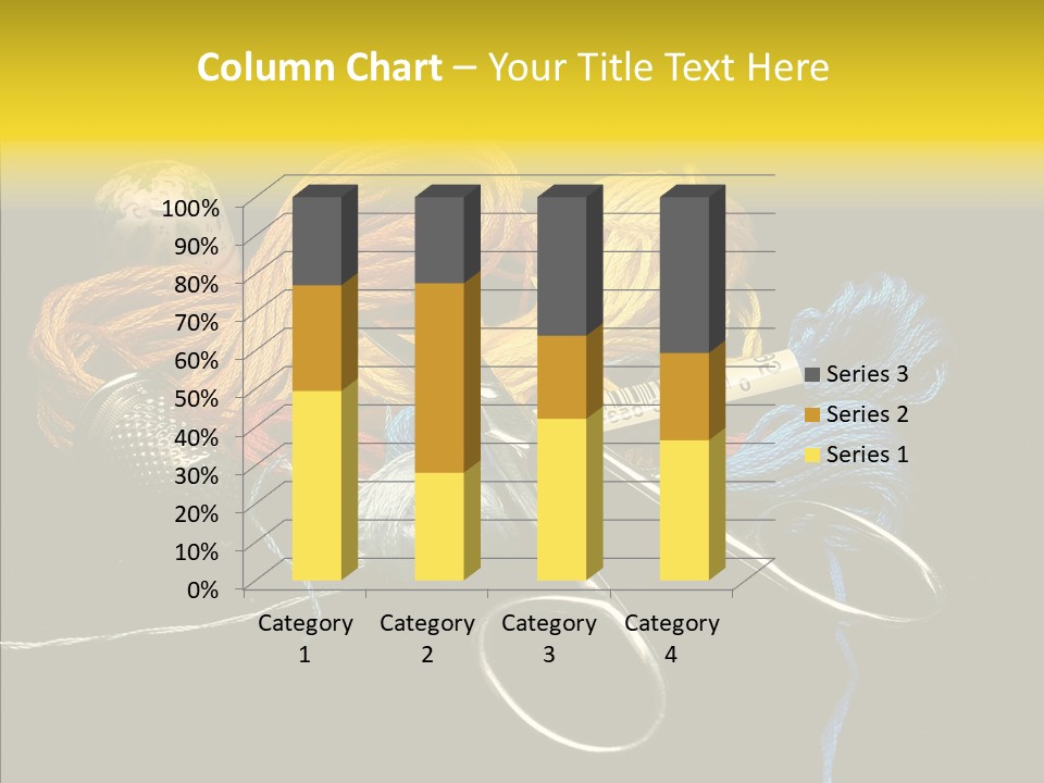 Tool Clothing Tape PowerPoint Template