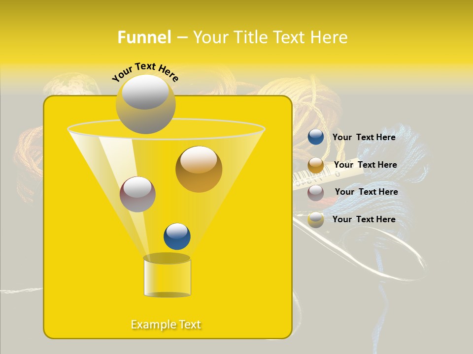 Tool Clothing Tape PowerPoint Template