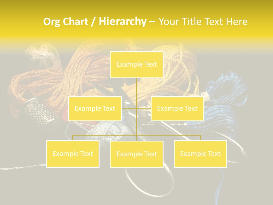 Tool Clothing Tape PowerPoint Template